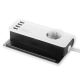 GAO Asztali hosszszabbító 1.4méteres vezetékkel (3x1.5mm2 fehér) egy gyermekvédelmes dugalj és 4db USB aljzat, 0433H - elektrobagoly.hu