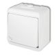 GAO Aquastar váltókapcsoló fehér IP440V, 10A 22041 - elektrobagoly.hu