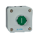 Tokozott nyomógomb B102 1NO IP44 zöld