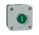 Tokozott nyomógomb BP102 1NO IP65 zöld