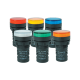 Led jelzőlámpa  AD56D-22-Y-24 sárga 22mm 24V AC/DC
