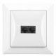 GAO OPAL dupla LAN/tel.aljzat RJ-45 keret né 8759H - elektrobagoly.hu