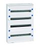 Modul160 falon kívüli szekrény 4x24KE, ajtó nélkül, IP30