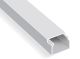 Neomax ultra - műanyag csatorna fedéllel, 80x60mm FEHÉR