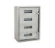 Elmark Műanyag szekrény átlátszó ajtóval IP65,60 modulos PP3118 –40x60x20cm,ABS 5324060190 - elektrobagoly.hu