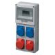 Elmark Ipari csatlakozótábla IP44 kiépítés: 1P+N+E 32A- 1P 53EC690234A4 - elektrobagoly.hu