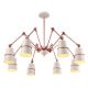 Elmark SPIDER csillár 8XE27 fehér 955SPIDER8/WH - elektrobagoly.hu