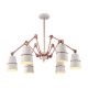 Elmark SPIDER csillár 6XE27 fehér 955SPIDER6/WH - elektrobagoly.hu
