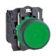 Schneider Electric XB5AA31 komplett visszaugró nyomógomb, zöld, záróérintkezővel (NO) - elektrobagoly.hu