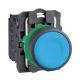 Schneider Electric XB5AA61 komplett nyomógomb  kék, záróérintkezővel (NO) - elektrobagoly.hu
