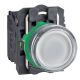 Schneider Electric XB5AW31M5 LED-es világító nyomógomb  fehér. 230V - elektrobagoly.hu