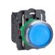 Schneider Electric XB5AW36M5 LED-es világító nyomógomb  kék. 230V - elektrobagoly.hu