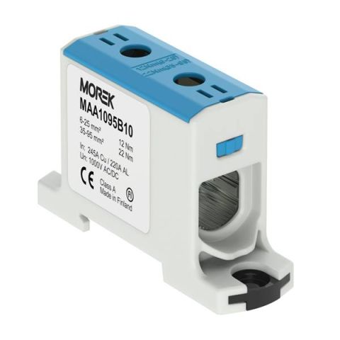 MAA1095B10 OTL95 Fővezetéki sorkapocs, 1xAl/Cu 6-95 mm2, 1000V, kék