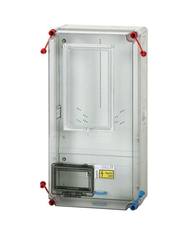 HB3000-U  1fázisú és 3fázisú fogyasztásmérő szekrény 300x600x230mm, 63A-ig, IP65