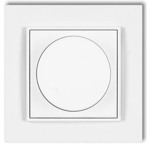 MINI fényerőszabályzó kerettel, fehér 4106H