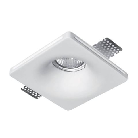 Elmark Gypsum szpot négyzetes GU10 122x122mm 92GDL06S - elektrobagoly.hu