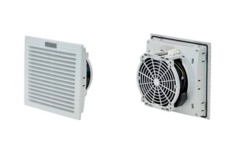 ALFA Electric Elosztószekrény ventillátor ráccsal 255 m3/óra 115V-50/60Hz, UL szabvány szerinti - elektrobagoly.hu