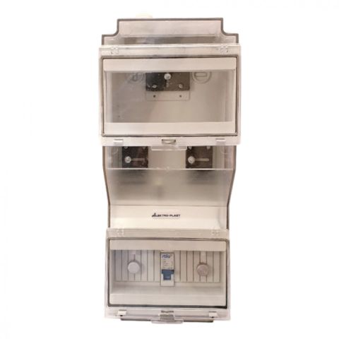 ELP22.TE014(OZP25)-SZ-M63  1fázisú fogyasztásmérő szekrény mindennapszaki egy mérőhelyes, direkt méréshez társasházi alkalmazásra