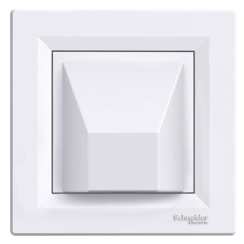 Schneider Electric ASFORA Kábelkivezető, fehér, kerettel EPH5500121 - elektrobagoly.hu