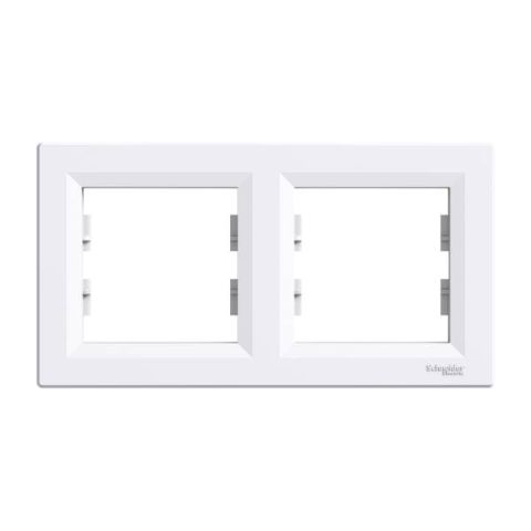 Schneider Electric ASFORA 2es keret, vízszintes, fehér EPH5800221 - elektrobagoly.hu