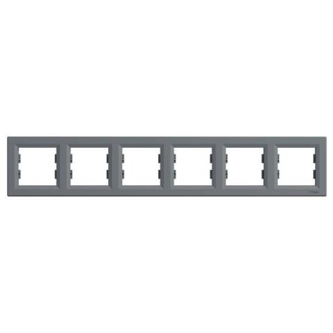 Schneider Electric ASFORA 6os keret, vízszintes, acél EPH5800662 - elektrobagoly.hu