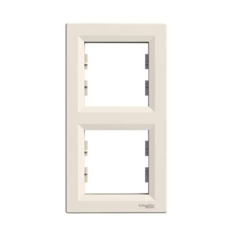 Schneider Electric ASFORA 2es keret,függőleges bézs EPH5810223 - elektrobagoly.hu