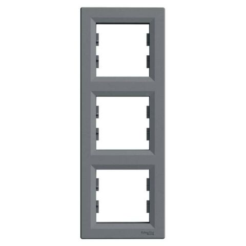Schneider Electric ASFORA 3as keret,függőleges acél EPH5810362 - elektrobagoly.hu