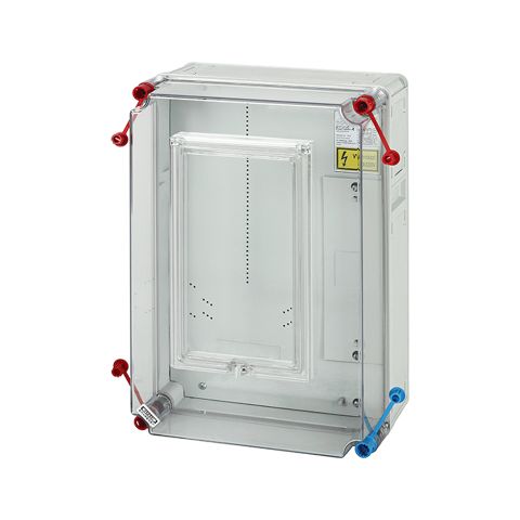 HB3000-CS 1 és 3 fázisú 1 mérőhelyes fogyasztásmérő szekrény csoportos mindennapszaki méréshez 63 A-ig, felületre szerelhető