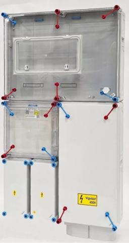 HB33K0F-U1 3F mérősz.ált+vezérelhető,földkábeles csatlakozás                    1091350                                                                         HENSEL