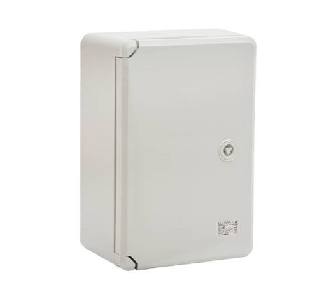 Elmark Műanyag szekrény teli ajtóval IP65 PP3002- 25X35X15cm,  5312535150 - elektrobagoly.hu