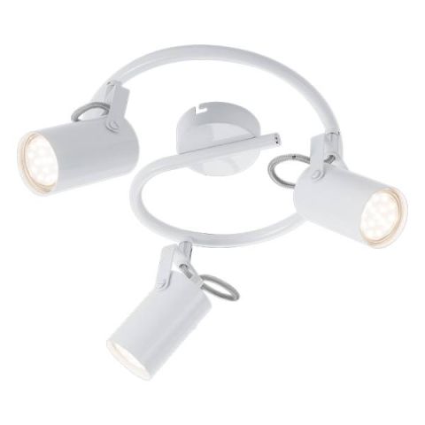 Elmark IZZY szpot,állítható  3xGU10 fehér 955IZZY3/WH - elektrobagoly.hu