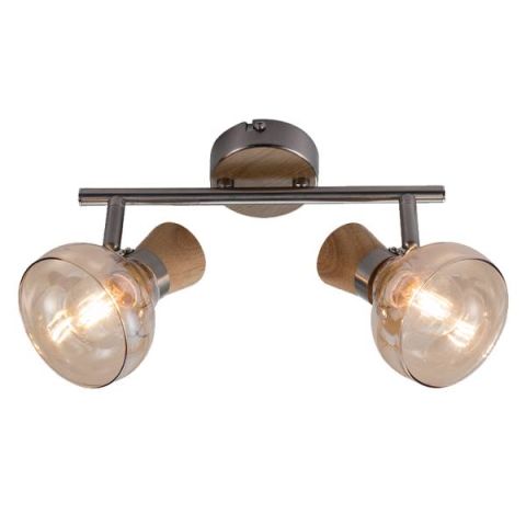 Elmark ADDY szpot 2XE14 fa 955ADDY2/WD - elektrobagoly.hu
