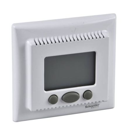 Schneider Electric SEDNA programozható szobatermosztát 16A kerettel együt SDN6000221 - elektrobagoly.hu