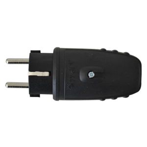 GAO Gumidugvilla,2P+F,16A,középső kivezetés 0106H - elektrobagoly.hu