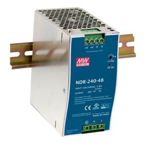 Tápegység NDR-240-24 24V 240W MeanWell 10A