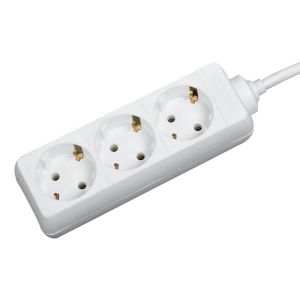 GAO Elosztó 3-as kapcsolóval, 3m, 3x1.5fehér  0237H - elektrobagoly.hu
