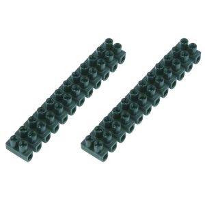 Sorkapocs, 2 csavaros 0.5-4.0 mm, 12 pólusú, 2db fekete bliszter, 0508410555