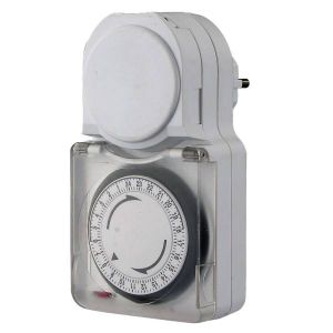 GAO Időkapcsoló mechanikus napi, IP44 15 perc 0742H - elektrobagoly.hu