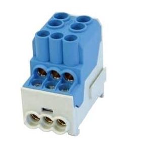 HORA UVB 100-N fáziselosztó blokk 25mm2 kék - elektrobagoly.hu