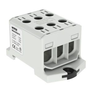 MAA3050A10 OTL50-3 fővezetéki sorkapocs, 3*Al/Cu 1,5-50mm2, 1000V, szürke