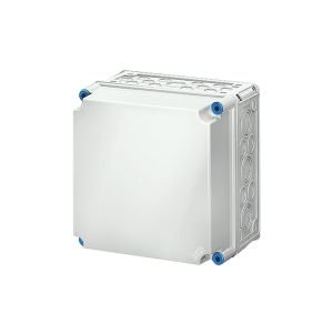 MI0211 üres szekrény átlátszó fedéllel 300x300x214mm,IP65, MI0211