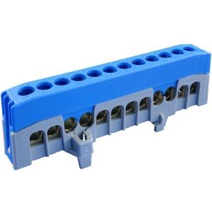 Pollmann N12-F kalapsínre rögzíthető sorkapocstömb 12X16mm2 kék 2020269 - elektrobagoly.hu