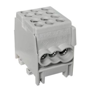 Pollmann HLAK 25-1/4 M2 MINIMODULAR fővezetéki kapocs  szürke 2080168 - elektrobagoly.hu