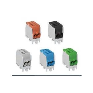 Pollmann HLAK25-1/2 M2 MINIMODULAR fővezetéki kapocs  fekete 2080140