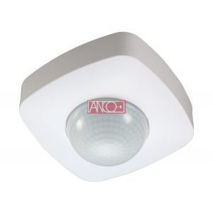 ANCO mennyeztre szerelhető jelenlétérzékelő, 360°-os érzékelési szög,2000W-os kapcsolási teljesítmény, 3-2000lux, IP20