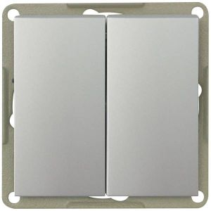 GAO MODUL csillárkapcsoló  betét, süllyesztett ezüst; 4741H - elektrobagoly.hu