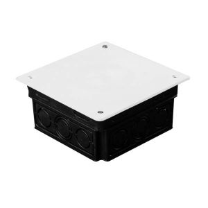 GAO Kötődoboz.süllyesztett,100x100x45mm,perforált 5354H - elektrobagoly.hu