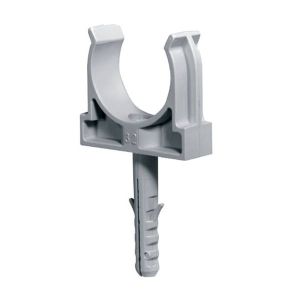 Elmark PVC csőbilincs tiplivel+csavarral ɸ16, 1csomag=100db - elektrobagoly.hu