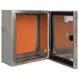 Elmark  SXF 300x250x150mm,IP65, rozsdamentes fém lemezszekrény szerelőlappal - elektrobagoly.hu