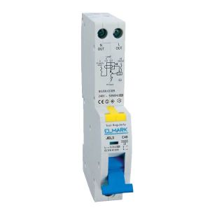 Elmark kombinált áramvédőkapcsoló 1P+N 6kA 25A/30mA  C kat. 40975C - elektrobagoly.hu